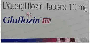 "GLUFLOZIN 10MG TABLET 15'S  capsule Online"