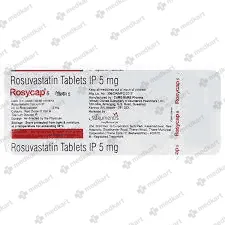 ROSYCAP 5MG TAB 1X10 - 11716 - Medkart Pharmacy | Generic Medicines Online - Best Online Pharmacy App
