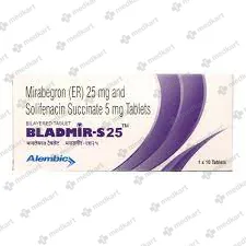 BLADMIR S 25MG TAB 1X14 - 1621 - Medkart Pharmacy | Generic Medicines Online - Best Online Pharmacy App