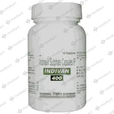 INDIVAN 400MG CAP 1X30 - 6453 - Medkart Pharmacy | Generic Medicines Online - Best Online Pharmacy App