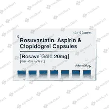 Buy ROSAVE GOLD 20MG CAPSULE 10'S capsule Online