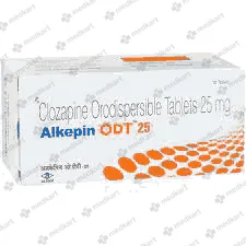 ALKEPIN ODT 25MG TAB 1X10 - 366 - Medkart Pharmacy | Generic Medicines Online - Best Online Pharmacy App