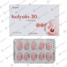 ISOTROIN 30MG CAP 1X10 - 6573 - Medkart Pharmacy | Generic Medicines Online - Best Online Pharmacy App