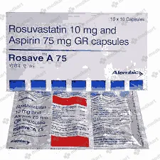 ROSAVE A 75MG CAP 1X10 - 11562 - Medkart Pharmacy | Generic Medicines Online - Best Online Pharmacy App