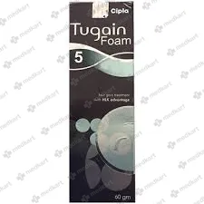 TUGAIN 5% FOAM SOLUTION 60GM - 14014 - Medkart Pharmacy | Generic Medicines Online - Best Online Pharmacy App
