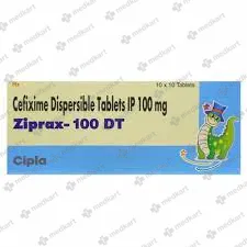 ZIPRAX 100MG DT TAB 1X10 - 15215 - Medkart Pharmacy | Generic Medicines Online - Best Online Pharmacy App