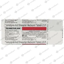 OLMETOR AM 20MG TAB 1X10 - 16496 - Medkart Pharmacy | Generic Medicines Online - Best Online Pharmacy App