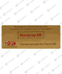 NUROTROY SR TAB 1X10 - 9485 - Medkart Pharmacy | Generic Medicines Online - Best Online Pharmacy App