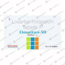 OMNITAN 50MG TAB 1X15 - 9840 - Medkart Pharmacy | Generic Medicines Online - Best Online Pharmacy App