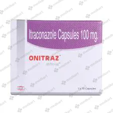 ONITRAZ 100MG TAB 1X10 - 9883 - Medkart Pharmacy | Generic Medicines Online - Best Online Pharmacy App