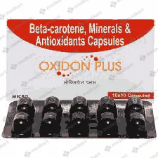 OXIDON PLUS CAP 1X10 - 10064 - Medkart Pharmacy | Generic Medicines Online - Best Online Pharmacy App