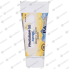 PHOTOBAN 50 AQUA GEL 60GM - 10382 - Medkart Pharmacy | Generic Medicines Online - Best Online Pharmacy App