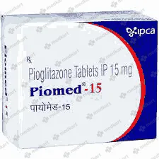 PIOMED 15MG TAB 1X10 - 10452 - Medkart Pharmacy | Generic Medicines Online - Best Online Pharmacy App