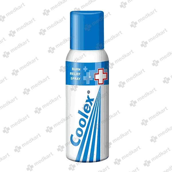 COOLEX BURN RELIEF SPRAY 75GM - 18501 - Medkart Pharmacy | Generic Medicines Online - Best Online Pharmacy App