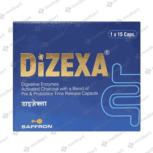 DIZEXA CAP 1X15 - 3582 - Medkart Pharmacy | Generic Medicines Online - Best Online Pharmacy App