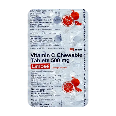 LIMCEE 500MG TABLET 15'S