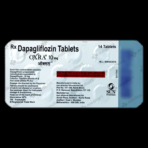 OXRA 10MG TABLET 14'S