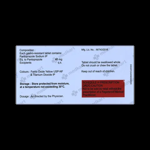 PANTAKIND 40MG TABLET 10'S