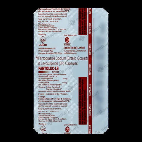 PANTOLUC LS CAPSULE 10’S