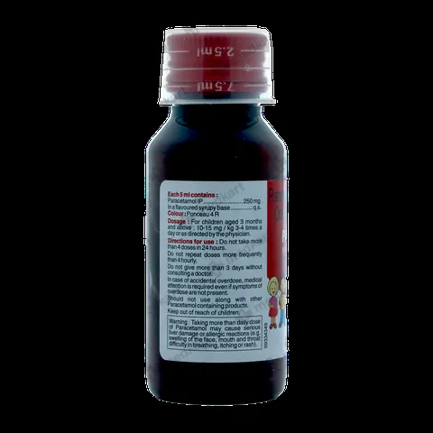 PARACIP 250MG SUSPENSION 60 ML