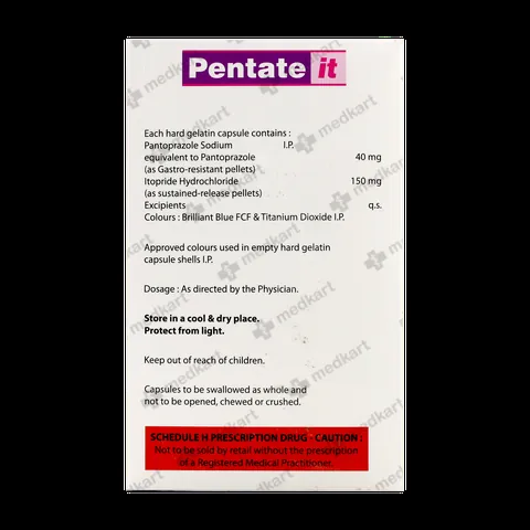 PENTATE IT CAPSULE 10'S