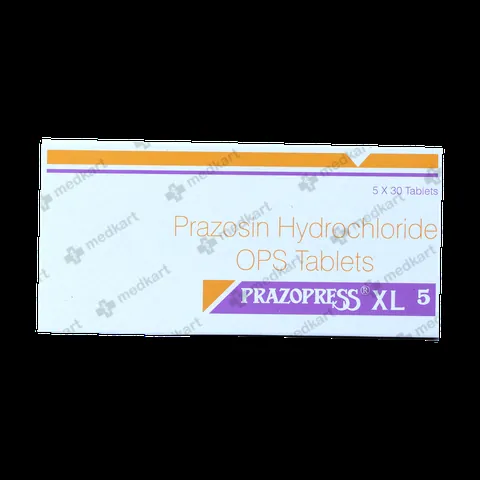 PRAZOPRESS XL 5MG TABLET 30'S