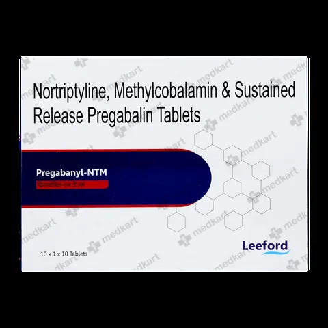 PREGABANYL NTM TABLET 10'S