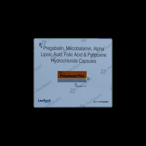 PREGABANYL PLUS CAPSULE 10'S