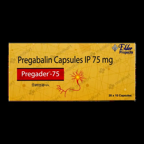 PREGADER 75MG CAPSULE 10'S