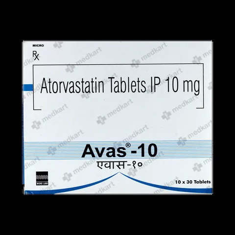 AVAS 10MG TABLET 30'S