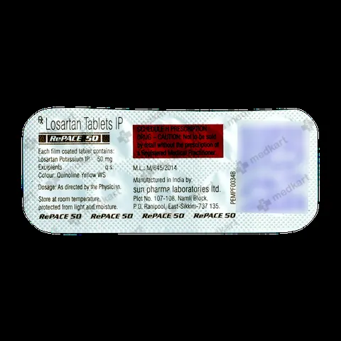 REPACE 50MG TABLET 10'S