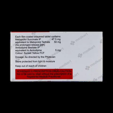 REVELOL AM 50/5MG TABLET 15'S