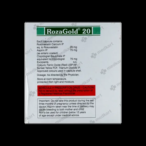 Buy Rozagold 20 Online at Medkart
