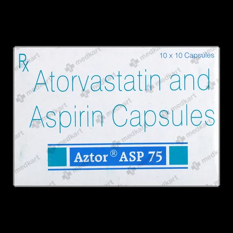AZTOR ASP 75MG TABLET 10'S