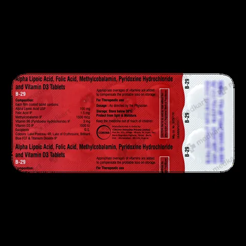 B 29 TABLET 10'S