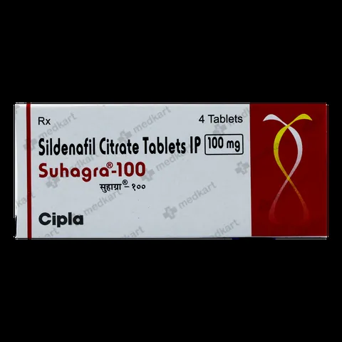 Suhagra 100mg Tablet 4's – Price & Discounts on Medkart