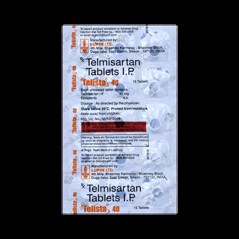 TELISTA 40MG TABLET 15'S