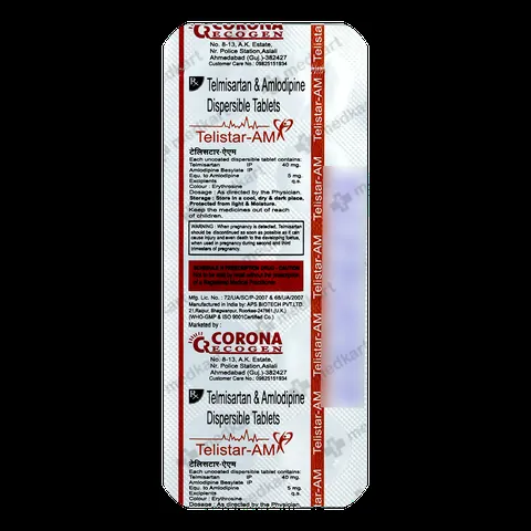 TELISTAR AM 5MG TABLET 10'S