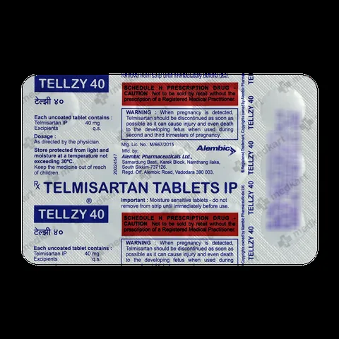 TELLZY 40MG TABLET 15'S