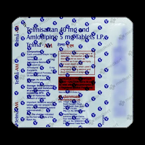 Buy  TELMA AM Online at Medkart