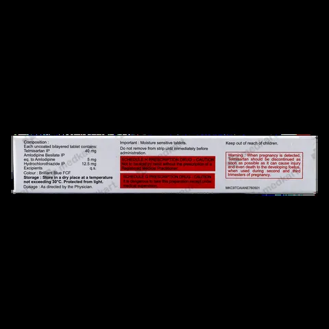 TELMIKIND AMH 40MG TABLET 10'S