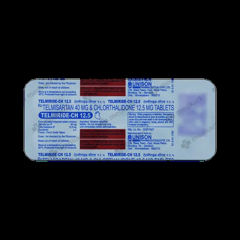 Order TELMIRIDE CH 12.5 online at Medkart