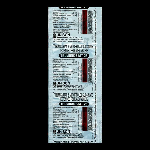 Buy Telmiride MT 25 Online at Medkart