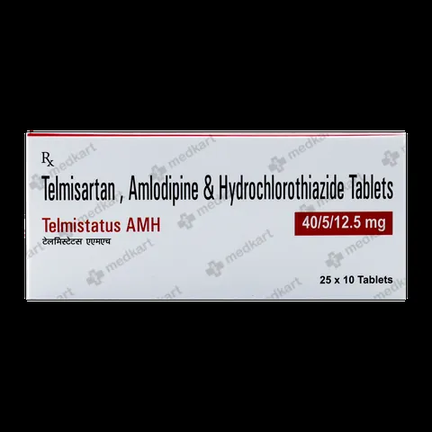 Telmistatus AMH Tablet 10’s – Blister Pack with Label