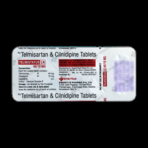 Telmistatus LN Tablet 10’s – Uses, Side Effects & Dosage