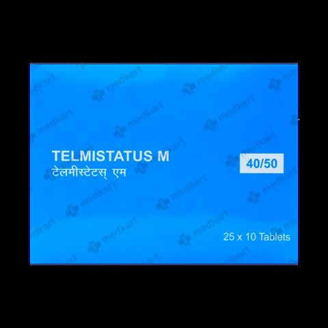 TELMISTATUS M 40/50MG TABLET 10'S