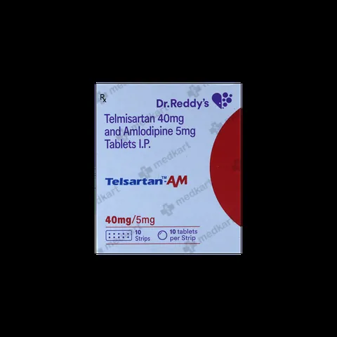 TELSARTAN AM 40MG TABLET 10'S