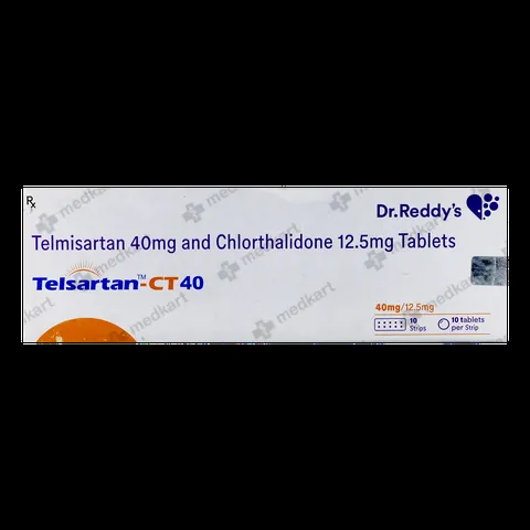TELSARTAN CT 40MG TABLET 10'S