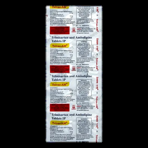 TELVAS AM 40MG TABLET 10'S