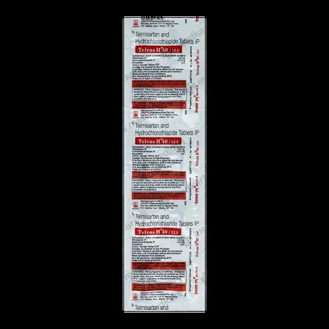 TELVAS H 40MG TABLET 10'S